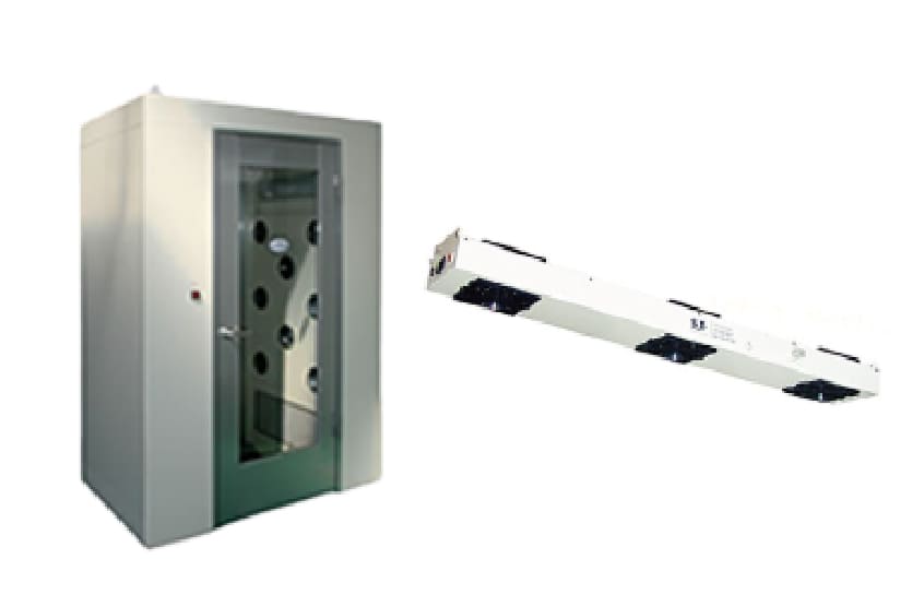 クリーンルーム・静電除去